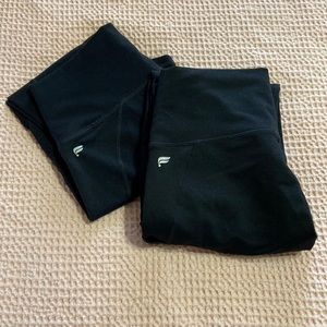 Two pairs of fabletics leggings